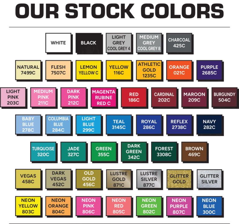 EF Stock Colors 2025